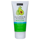 Beauty Formula Cucumber & Avocado Facial Scrub - 150Ml
