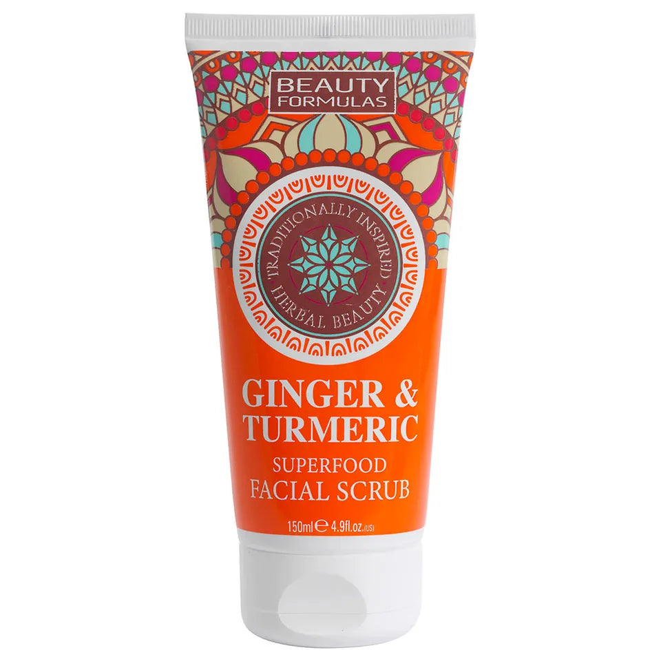 Beauty Formula Ginger And Turmeric Facial Scrub 150Ml