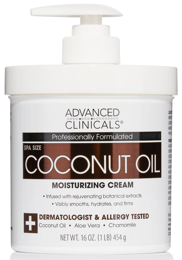 Advanced Clinicals Coconut Oil Cream