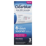 Clear Blue 6 Days Early Pregnancy Test 3S