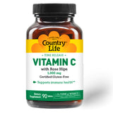Country Life Vitamin C 1000 Mg Tab 90S 6872