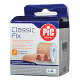 Pic Solution Classic Fix White Fabric Spool Plaster for Normal Skin (5cmx5m), 1 Piece