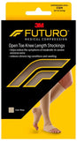 Futuro 71033 Firm Comp Knee Highs Open Toe T Medium