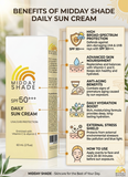 Midday Shade Sun Cream Spf50+++ 60Ml