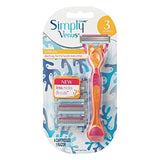 Gillette  Venus Hybrid  Razor With 4 Refill Cartridges ( 39142 )