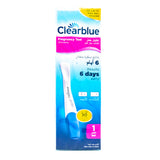 Clear Blue 6 Days Early Pregnancy Test 1S