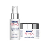 Novaclear Retinol Night Serum 30Ml + Night Cream Mask 50Ml ( Offer Pack )