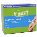 Novamed Alcohol Swabs, 200 Pieces