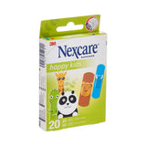 Nexcare Happy Kids Plasters Assorted, 20 Pieces