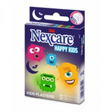 Nexcar Happy Kids Assorted Monsters Design Bandages, 20 Pieces
