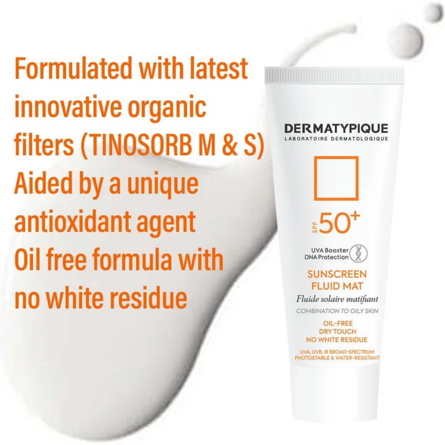 Dermatypique Sunscreen Fluid mat spf 50+