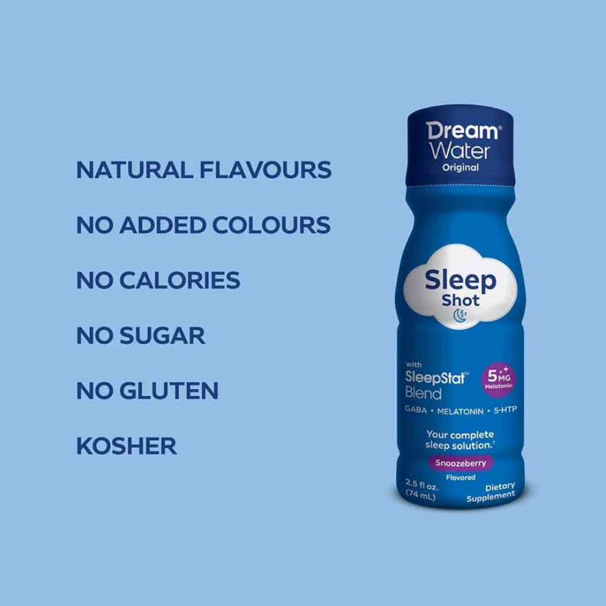 Dream Water Sleep And Relaxation Shot Snoozeberry 74 Ml
