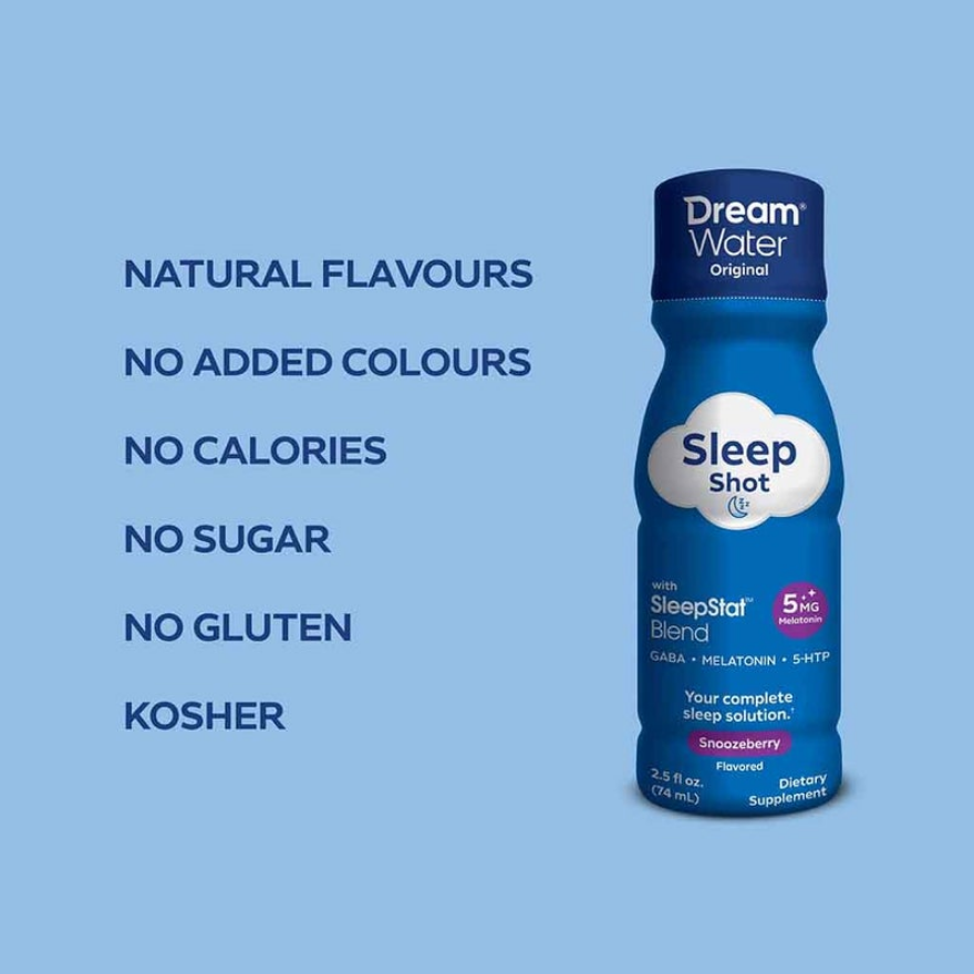 Dream Water Sleep And Relaxation Shot Snoozeberry 74 Ml