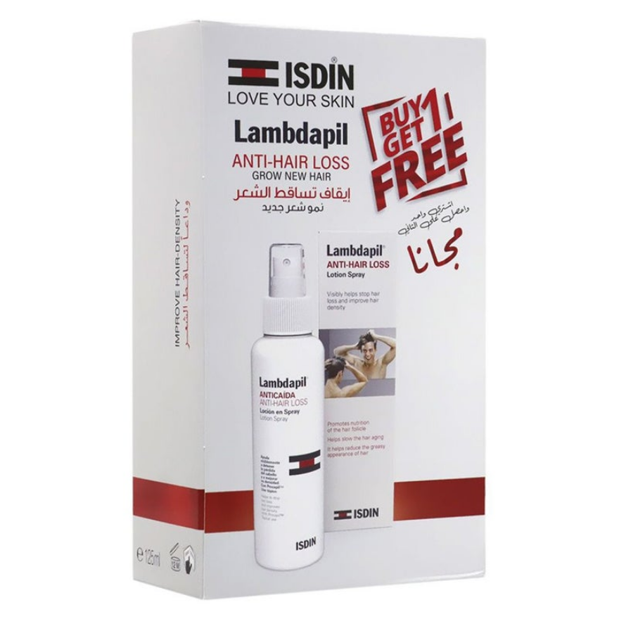 Isdin Lambdapil Anti-Hair Loss Lotion Spray 1+1 Offer