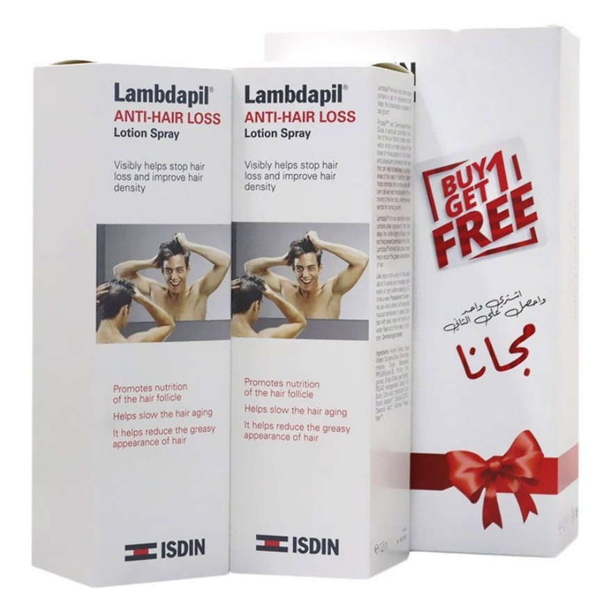 Isdin Lambdapil Anti-Hair Loss Lotion Spray 1+1 Offer