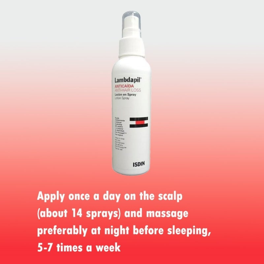 Isdin Lambdapil Anti-Hair Loss Lotion Spray 1+1 Offer