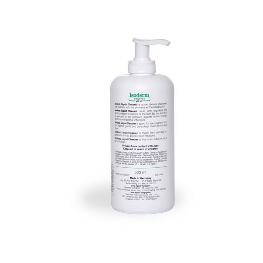 Isoderm Liquid Cleanser 500Ml