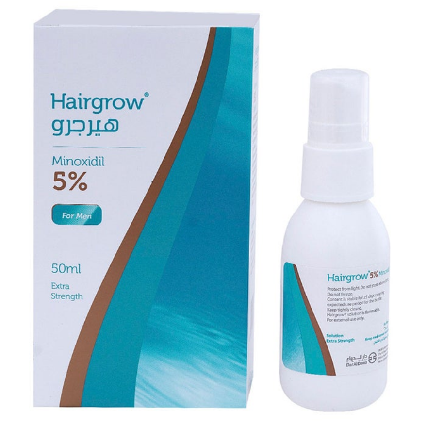 Hairgrow 5% Minoxidil Topical Solution For Men 50ml