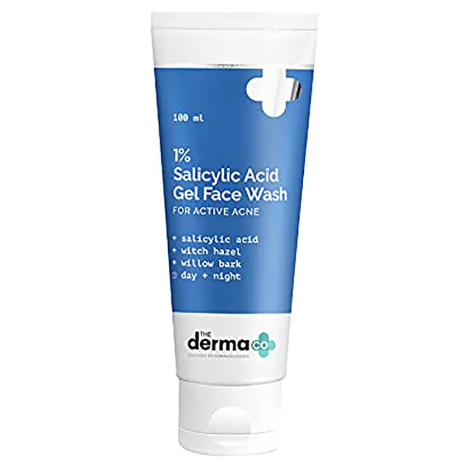 The Derma Co 1% Salisylic Acid Gel Face Wash 100Ml