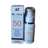 Bio Ghar Sun Protecion Cream White Color Spf 50+ 50Gm