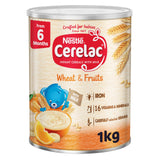 Nestle Cerelac Wheat Fruits 1Kg