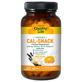 Country Life Cal Snack Vanilla Orange Chew Wafers 60S 2463