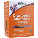 Now Cranberry & Mannose W/ Probiotic 24S