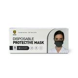 Dada 3D Protective Masks Black 50 Pcs
