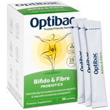 Optibac Probiotics Bifido &Fibre Sachet 30'S