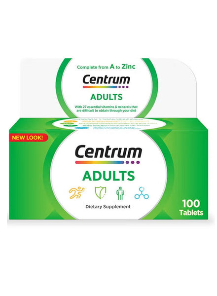 Centrum Adults Tab 100S – Dermame