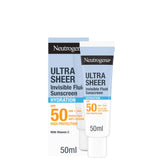 Neutrogena Ultra Sheer Invisible Hydration Fluid  Spf50+ 50Ml