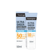 Neutrogena Ultra Sheer Invisible Hydration Sun Cream Spf50+ 50Ml