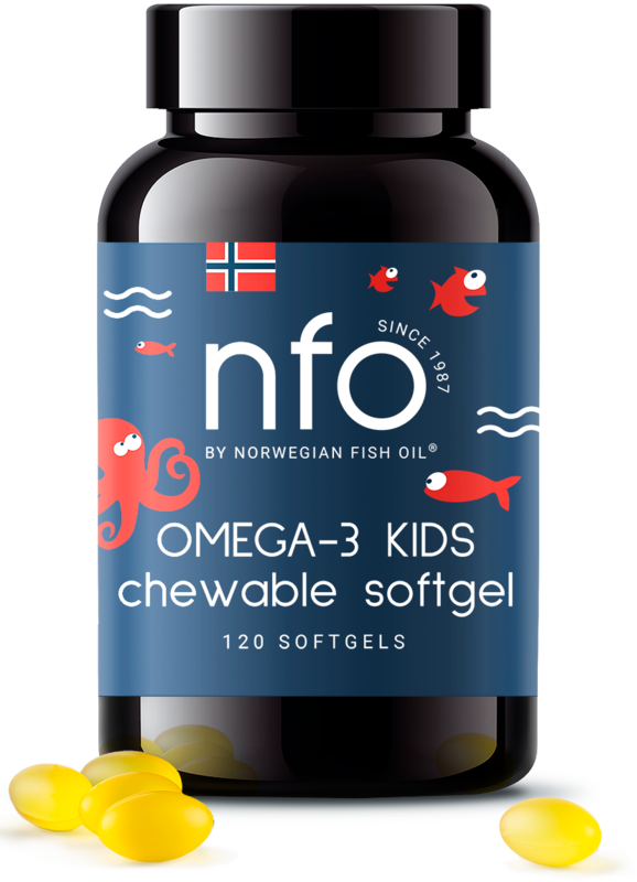 NFO OMEGA-3 KIDS CHEWABLE N120-B