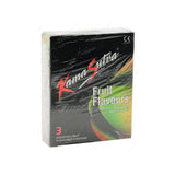 Kama Sutra Condoms Fruit Flavor, 3 Pieces