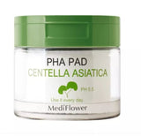 Mediflower Centella Asiatica Pha Peeling Pad 60Pc/180Ml