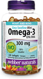 Webber Naturals Mini Omega 3 Caps 180
