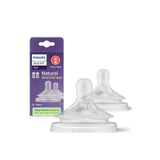 Philips Avent Nat Feed Teats 6M+X2 654/27