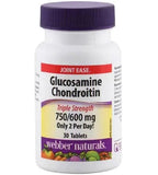 Webber Naturals Glucosamine Chondroitin 750/600Mg 30S