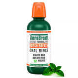 Therabreath Fresh Breath Oral Rinse Rainforest Mint 16Oz