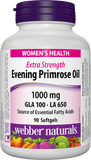 Webber Naturals Evening Primrose Oil 1000Mg 90S