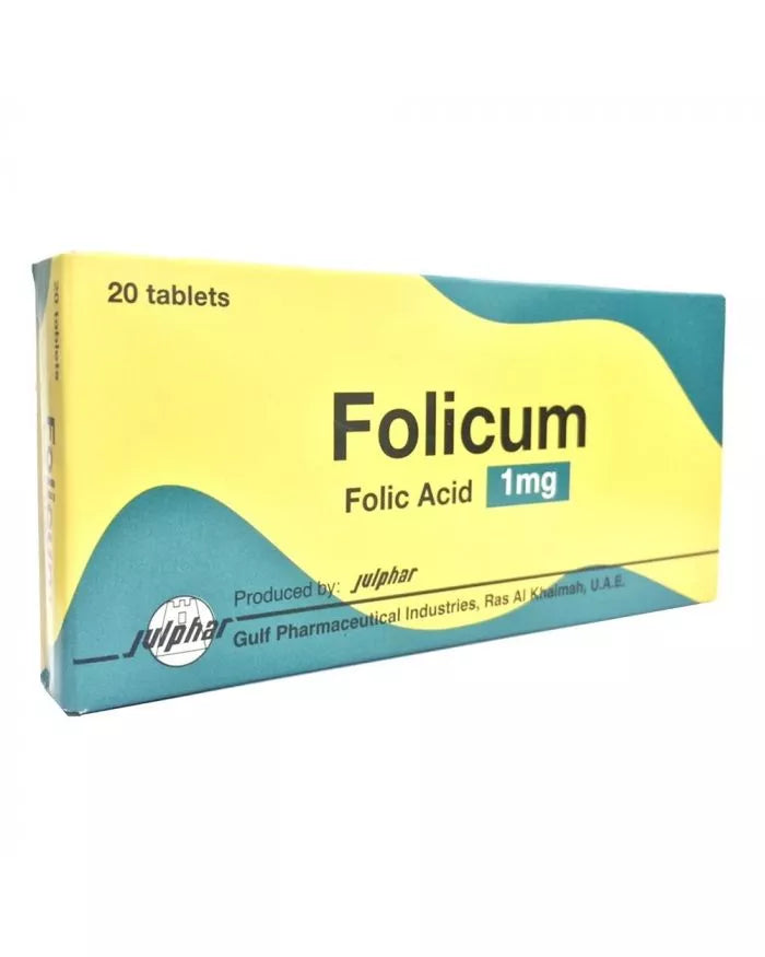 Folicum 1Mg Tab 20s