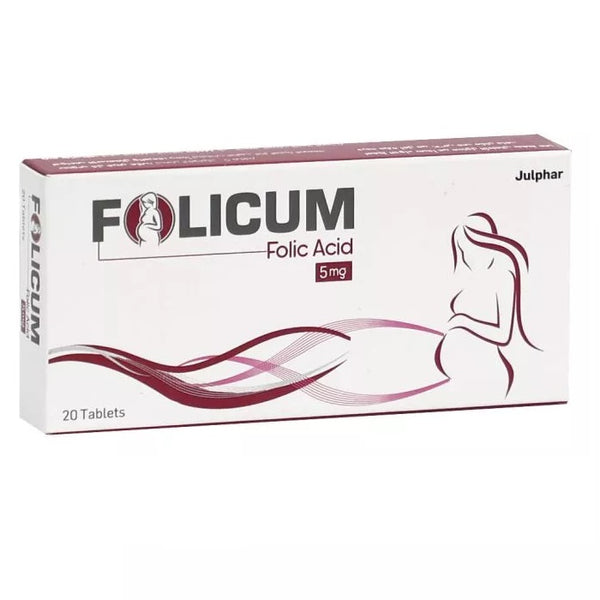Folicum 5Mg Tab 20s