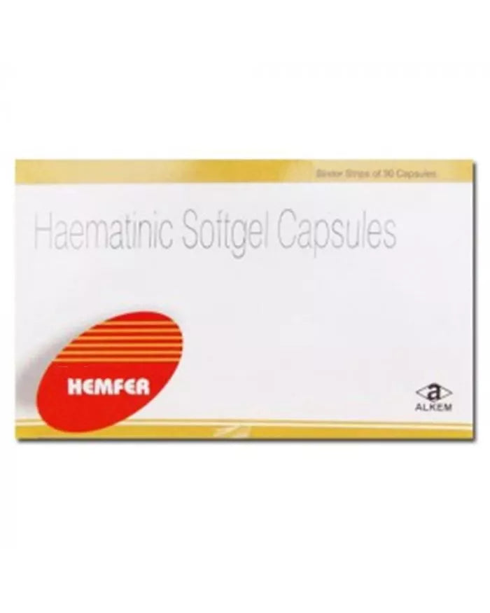 Hemfer Haematinic Softgel Caps 30's