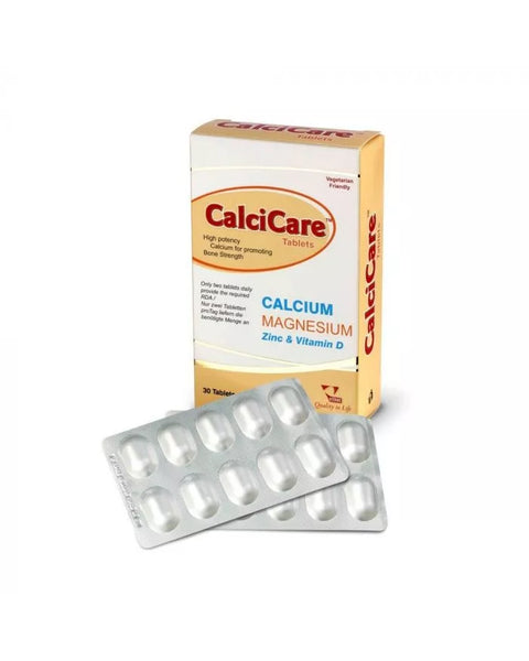 Calcium Supplement- Calcicare Tab 30'S- Dermame.Com