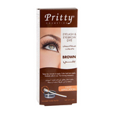 Pritty Dark Brown Eyelash & Eyebrow Dye