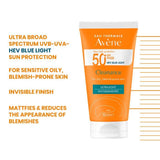 Avene Clean 50+ Spf Oily Skin Ultra Light 50ml