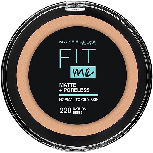 Maybelline Fit Me Compact Powder 220 Natural Beige – Dermame