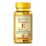 Puritans Pride  Vit E 400 W Selenium 50Mcg Sof100s