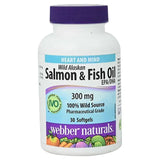 Webber Natural Omega -3 Salmon & fish Oil Softgel 30s