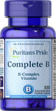 Puritans Pride  Complete B Complex Tab100's